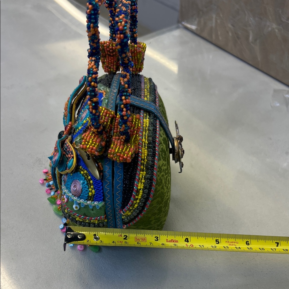 Mary Frances Beaded Mini Tophandle Bag - Picture 9 of 10